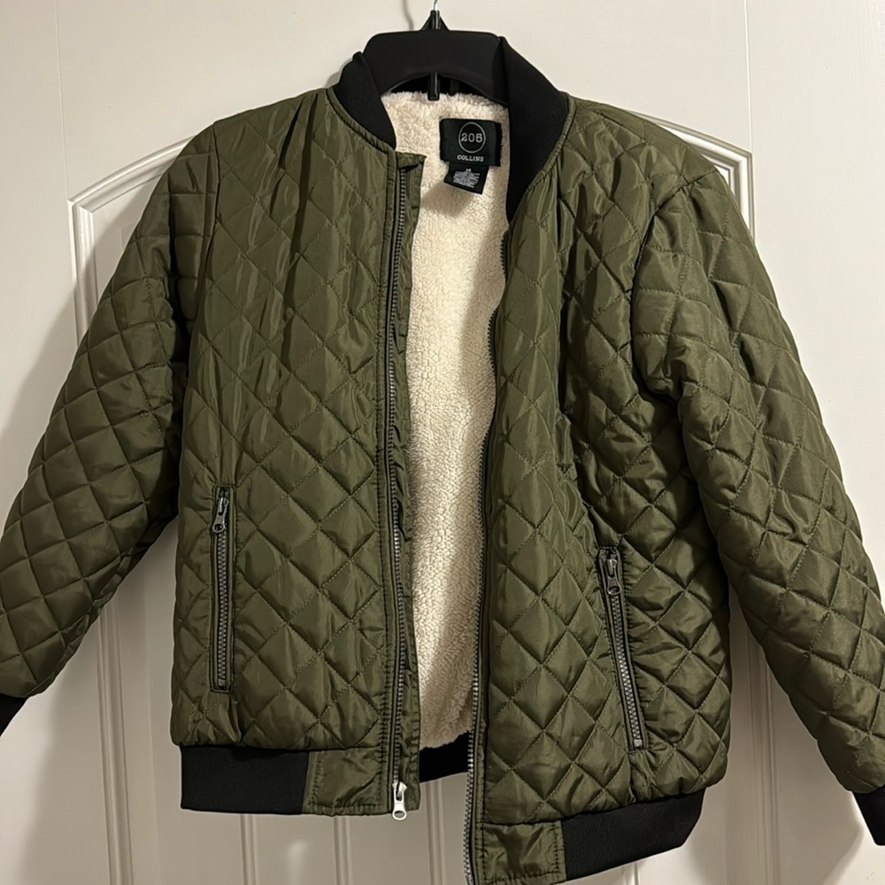 Collins 205 quotes youth jacket dark green